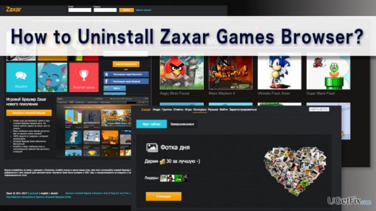 How to Uninstall Zaxar Games Browser?