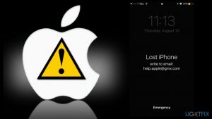How to unlock apple device after help applegmx com ransomware attack