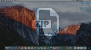 How to zip and unzip files on mac os x
