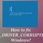 Http drivers corrupted how to fix