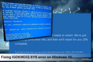 Igdkmd32 sys bsod fix