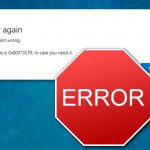 Image of error