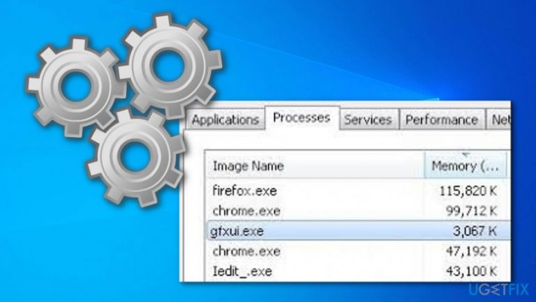 How to Fix High CPU Usage by gfxui.exe Process?