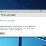 Image of windows error code