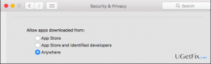 Install apps from anywhere macos sierra