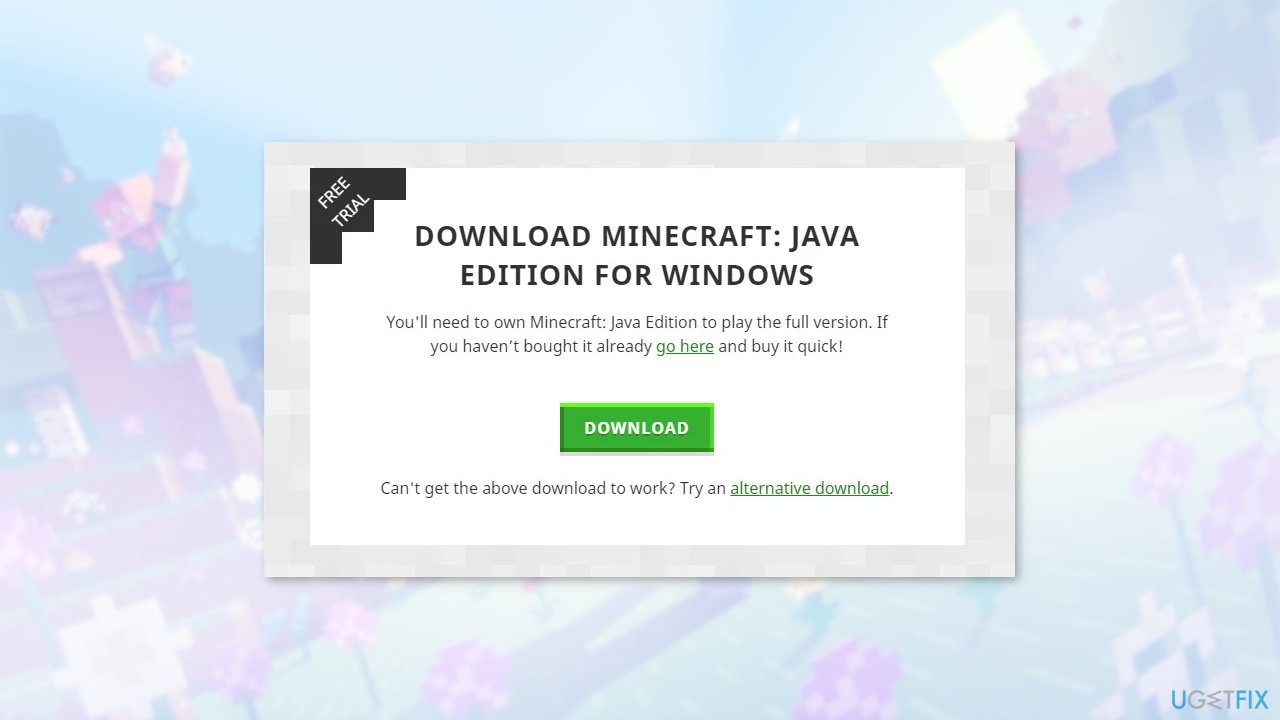 Install Minecraft Java Edition