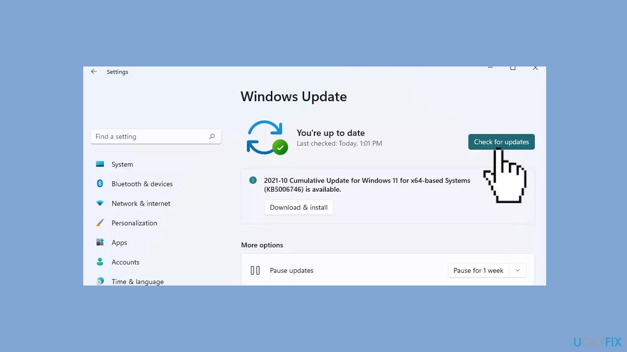 Install windows updates Install windows updates