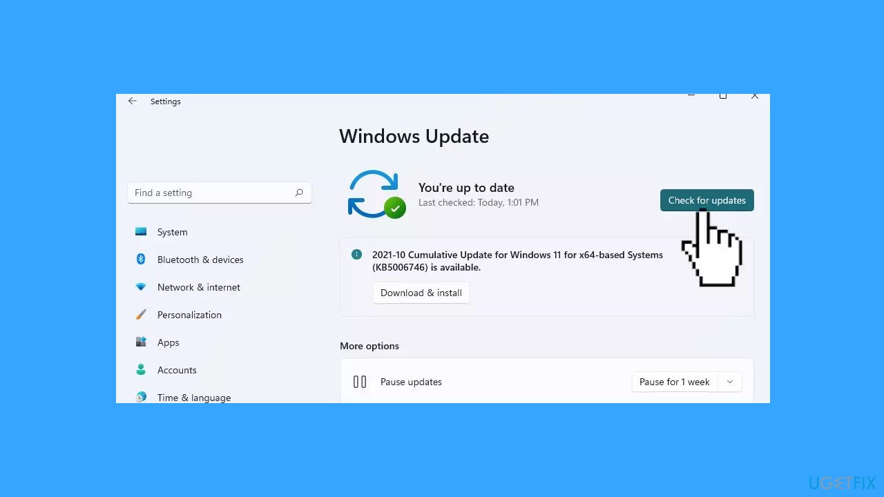 Install windows updates Install windows updates