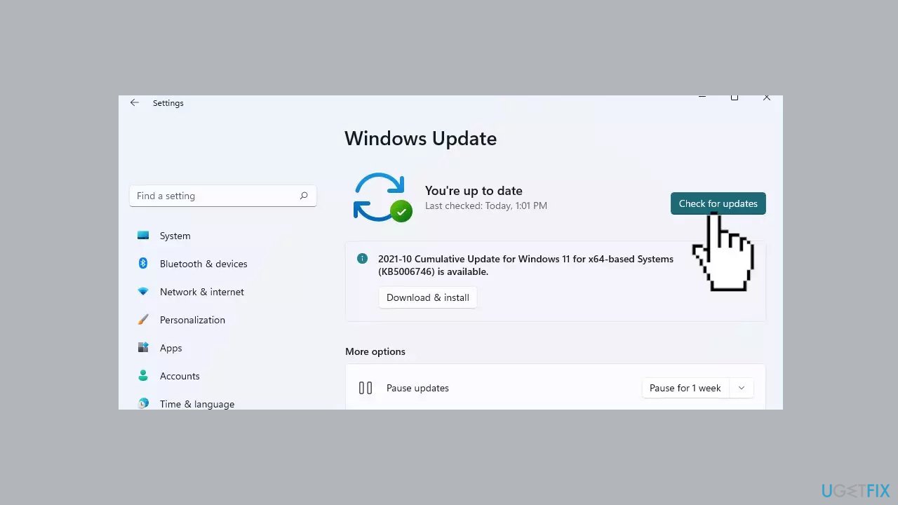 Install windows updates Install windows updates