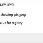 Invalid value for registry