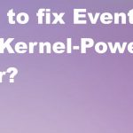 Kernel ppwer 566 error fix