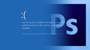 Kernel security check failure in photoshop fix