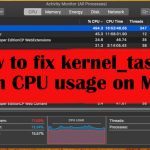 Kernel task high cpu usage fix