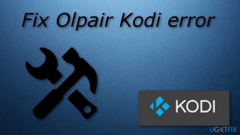 How to fix Openload Pair Kodi Authorisation error?