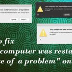 Mac restart error fix
