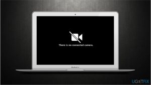 Macbook camera not working error