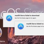 Macos sierra failed to download error
