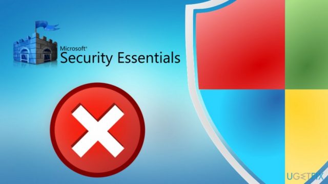 Microsoft security essentials uninstall problem