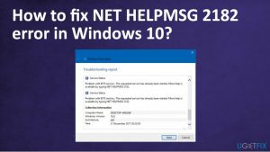 Microsoft store error helpmsg 2182 fix