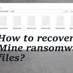 Mine ransomware file recovery