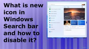 New icon windows search fix