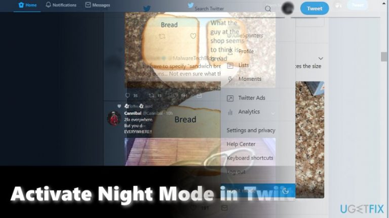 How to Activate Night Mode in Twitter?