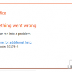 Office installation error