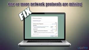 One or more network protocols are missing fix