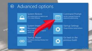Open command prompt