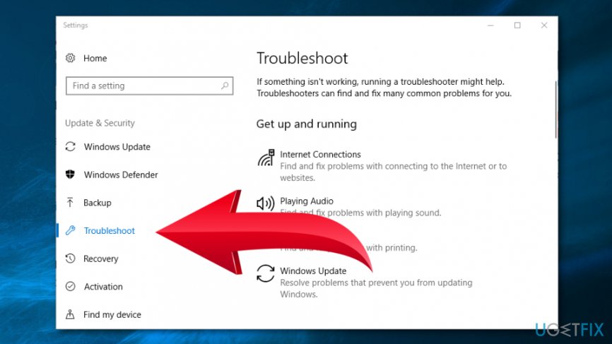 Open the Hardware and Devices Troubleshooter