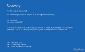 Pc needs to be repaired