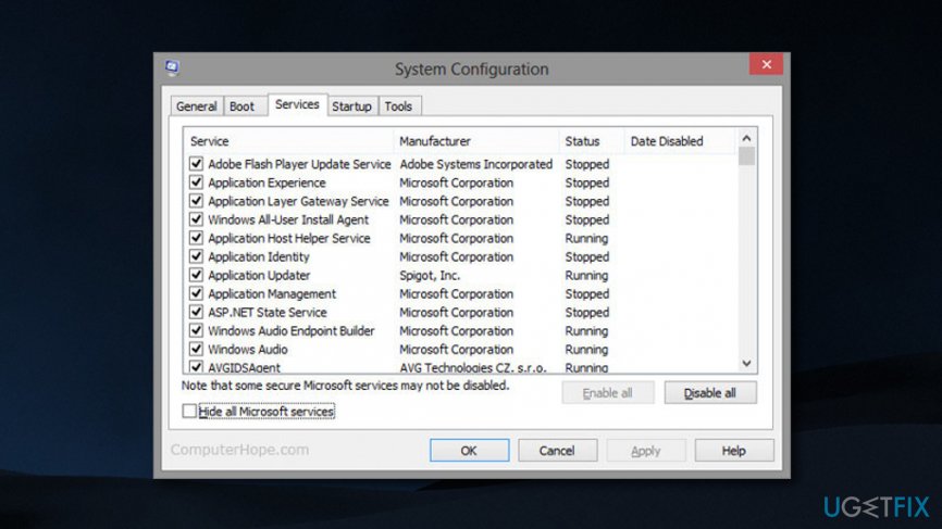 Eliminate "The computer restarted unexpectedly" error on Windows