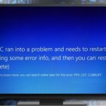Pfn list corrupt bsod