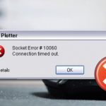 Picture of error code