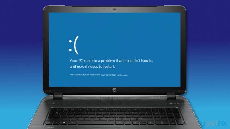 How to fix POOL_CORRUPTION_IN_FILE_AREA on Windows 10?