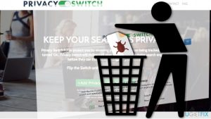 Privacy switch uninstall image