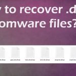 Ransomware dmay file recovery fix