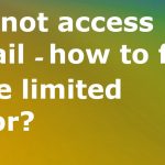 Rate limit email error fix