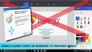 Re enable classic paint