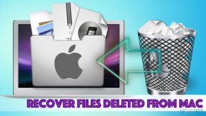 Recover files deleted from mac