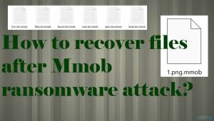Recover mmob ransomware files