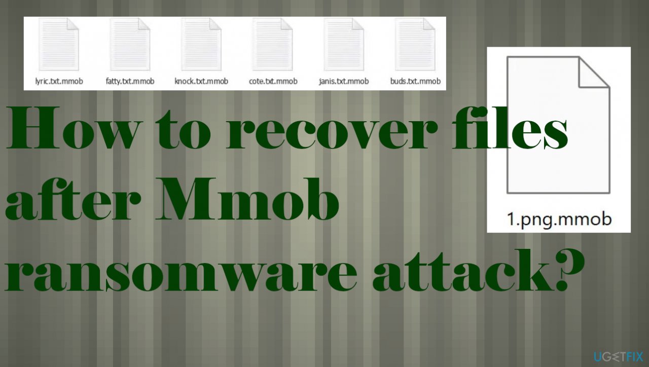 Mmob ransomware files