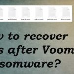 Recover voom files fix