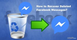 Recovering deleted facebook messages