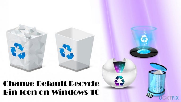 How to Change the Recycle Bin Icon on Windows 10?