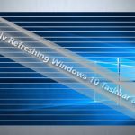 Refreshing windows taskbar desktop1