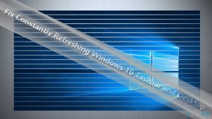 Refreshing windows taskbar desktop1