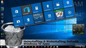 Removal of default apps
