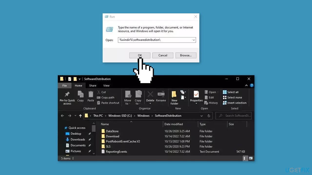 Remove Windows Update Files