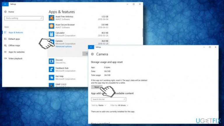 How to fix Camera app error 0xA00F424F on Windows 10?